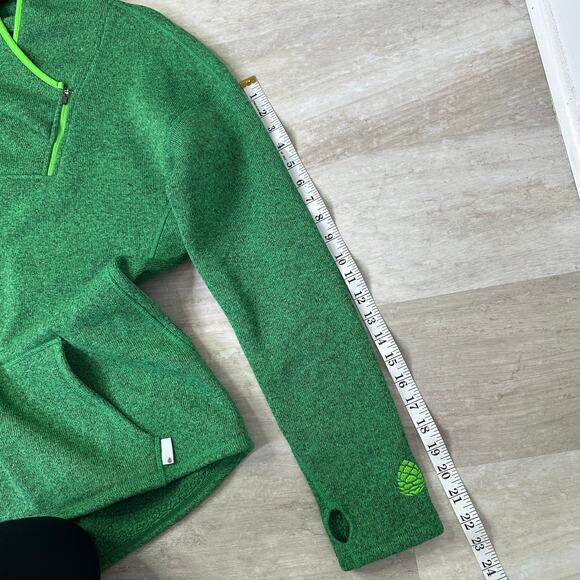 Stio Women's Sweetwater Fleece Hoodie Green Size Medium - Picture 8 of 8